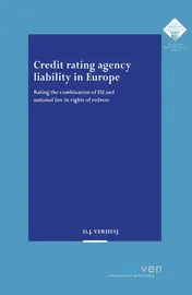Omslag van Credit rating agency liability in Europe