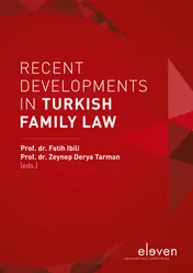Omslag van Recent Developments in Turkish Family Law
