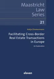 Omslag van Facilitating Cross-Border Real Estate Transactions in Europe