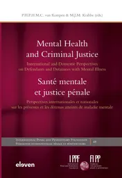 Omslag van Mental Health and Criminal Justice / Santé mentale et justice pénale