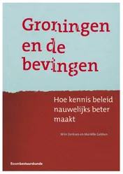Omslag van Groningen en de bevingen