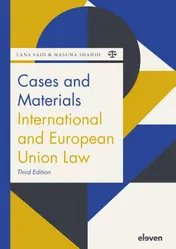 Omslag van Cases and Materials International and European Union Law