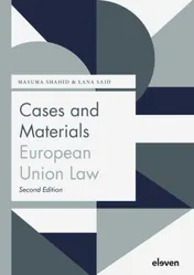 Omslag van Cases and Materials European Union Law