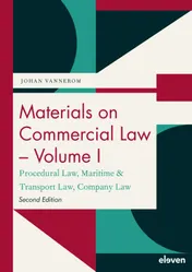 Omslag van Materials on Commercial Law - Volume I
