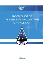 Omslag van Proceedings of the International Institute of Space Law 2021