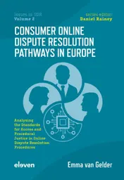 Omslag van Consumer Online Dispute Resolution Pathways in Europe