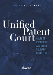 Omslag van Unified Patent Court