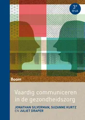 Omslag van Vaardig communiceren in de gezondheidszorg