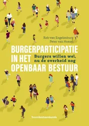 Omslag van Burgerparticipatie in het openbaar bestuur