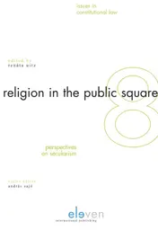 Omslag van Religion in the public square