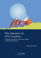 Omslag van The value(s) of civil leaders