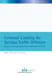 Omslag van Criminal liability for serious traffic offences
