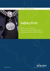 Omslag van Safety first