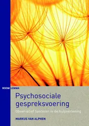 Omslag van Psychosociale gespreksvoering