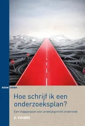 Omslag van Hoe schrijf ik een onderzoeksplan?