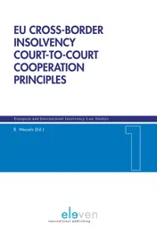 Omslag van EU Cross-Border insolvency court-to-court cooperation principles