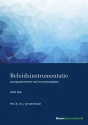 Omslag van Beleidsinstrumentatie