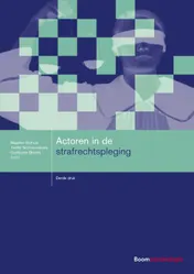Omslag van Actoren in de strafrechtspleging