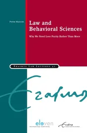 Omslag van Law and behavioral sciences
