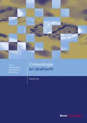 Omslag van Criminologie en strafrecht