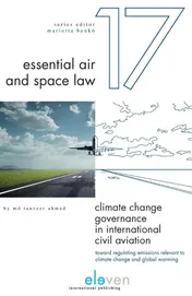 Omslag van Climate change governance in international civil aviation