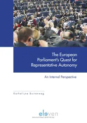 Omslag van The european parliament’s quest for representative autonomy