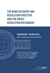 Omslag van The Bank Recovery and Resolution Dir4ective and the Single Resolution Mechanism