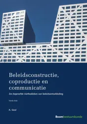 Omslag van Beleidsconstructie, coproductie en communicatie