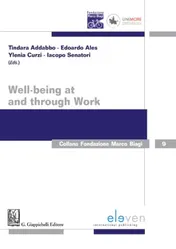 Omslag van Well-being at and through work