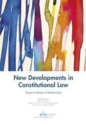 Omslag van New Developments in Constitutional Law