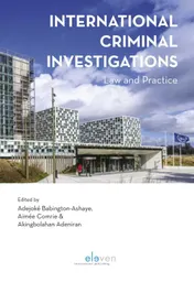 Omslag van International Criminal Investigations