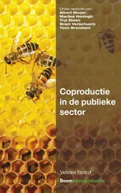 Omslag van Coproductie in de publieke sector