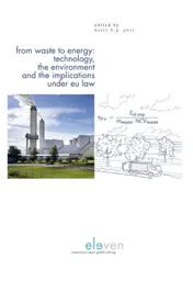 Omslag van From Waste to Energy: Technology, The Environment and the Implications under EU Law