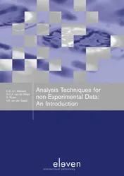 Omslag van Analysis Techniques for non-Experimental Data: An Introduction