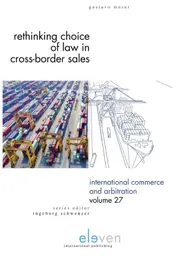 Omslag van Rethinking Choice of Law in Cross-Border Sales