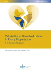 Omslag van Valorisation of Household Labour in Family Property Law