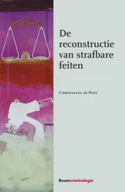 Omslag van De reconstructie van strafbare feiten