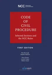 Omslag van Code of Civil Procedure