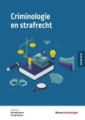 Omslag van Criminologie en strafrecht