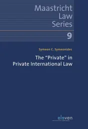 Omslag van The “Private” in Private International Law