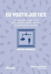 Omslag van EU youth justice
