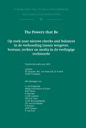 Omslag van staatsrechtconferentie 2012