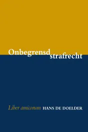 Omslag van Onbegrensd strafrecht