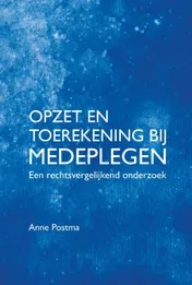 Omslag van Opzet en toerekening bij medeplegen