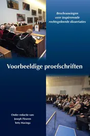 Omslag van Voorbeeldige proefschriften