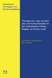 Omslag van Rechterlijke toetsing van bestuurshandelingen