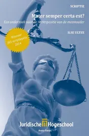 Omslag van Mater semper certa est? een onderzoek naar de rechtspositie van de meemoeder
