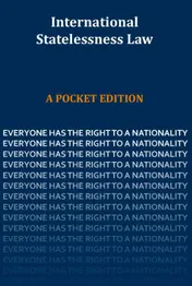 Omslag van International statelessness law