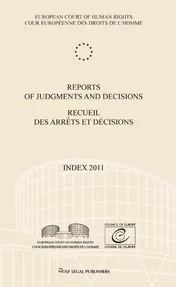 Omslag van Index 2011