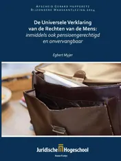 Omslag van De universele verklaring van de rechten van de mens